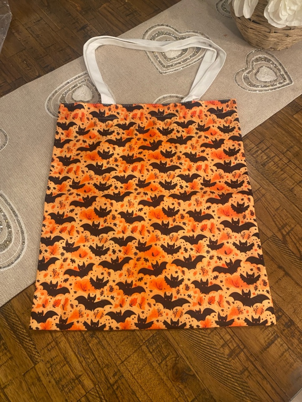 Halloween Bat Tote Bag